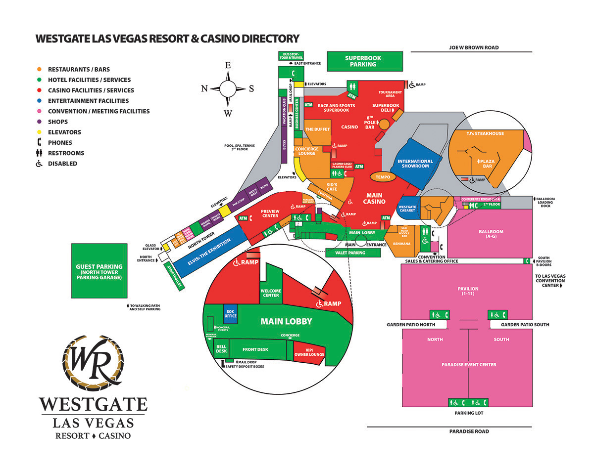 Las Vegas Facility Site Maps