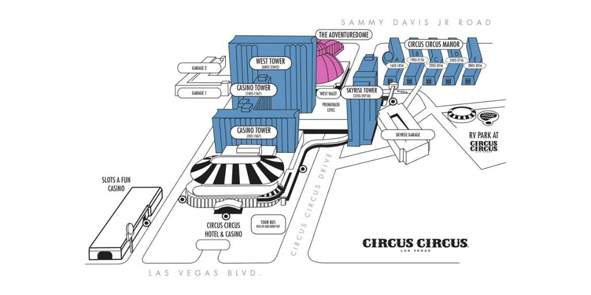 Showtimevegas Com Las Vegas Facility Site Maps