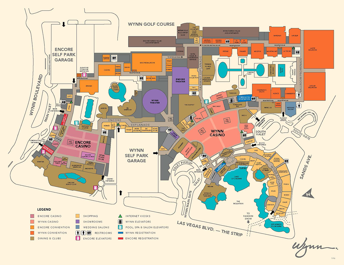 Showtimevegas Com Las Vegas Facility Site Maps